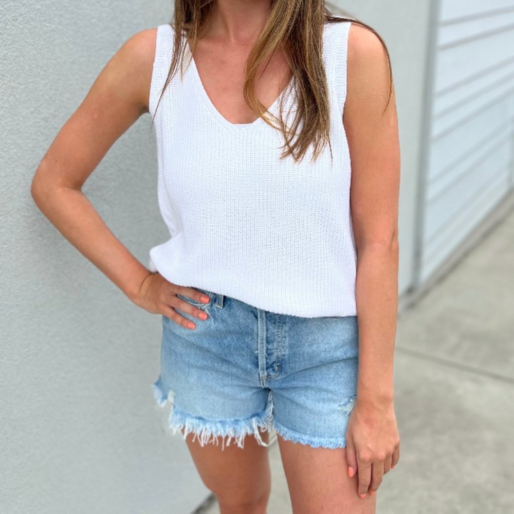 KLd Daphne Tank - Ivory